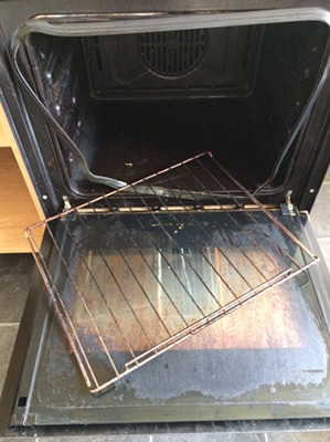 End Of Tenancy Single Oven Clean - Before