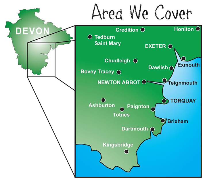 Areas We Cover - Wipe Away Clean