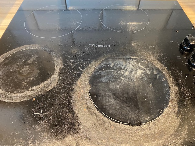 Oven Hob Cleaning Newton Abbot (before)
